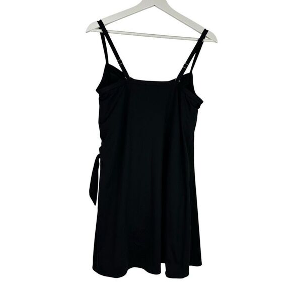 Lands End Women’s Black Swim Dress size 12 - Picture 2 of 7